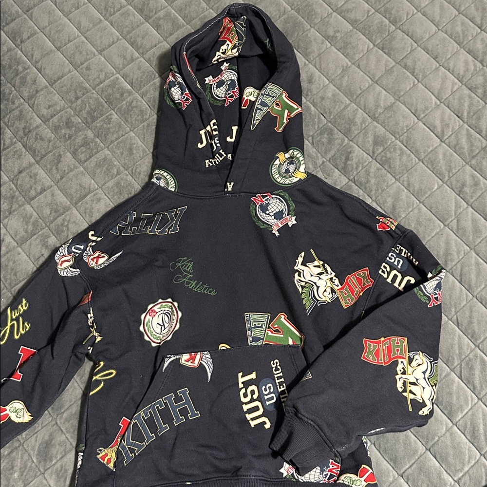 Kith Dark and Light Contrast Hoodie